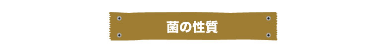 菌の性質