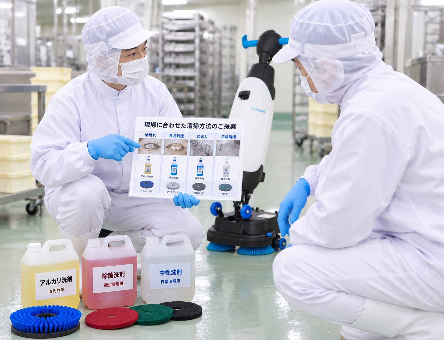 運用サポートの様子