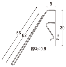 ユニティケース 寸法図